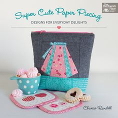 an image of a bag and cupcakes on the table