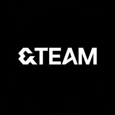 the word team is written in white on a black background, with an arrow pointing to it