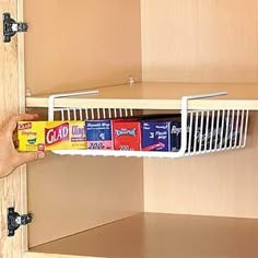 an image of two shelves in the kitchen with labels on them that read 37 diy hacks and ideas to improve you