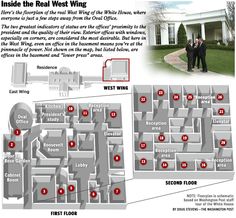 a map shows the location of two men in front of a white house and where they are located