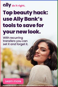 Move money on a schedule that makes sense for you with buckets and boosters. Recurring transfers is just one of Ally Bank’s tools designed to help you save for the things that matter to you. Tap the Pin and learn more. Ally Bank, Auto Illustration, Baking Makeup, Sonic Screwdriver, Beauty Makeover, Pencil Design, Kids Travel, How To Apply Foundation