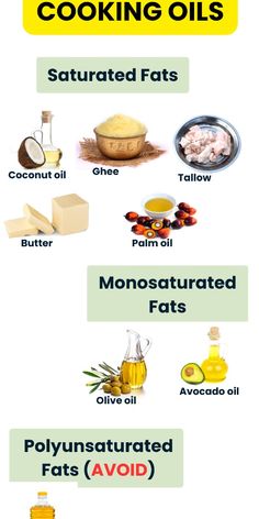 an image of cooking oils that are labeled in the following words, including almonds, butter