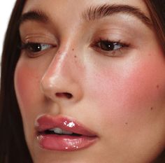 Pink Blush Makeup, Bed Chem, Blush Aesthetic, Dewy Makeup, Pink Cheeks, Make Up Inspo, Sister Wife