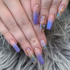 Witchy Nails, Her Nails, Pretty Gel Nails, Kawaii Nails, Funky Nails, Pretty Acrylic Nails, Chic Nails, Dope Nails