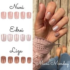 Check out this week's Mani Monday!  Featuring Nani from our Boho Collection with Edrei and Liza. Red Aspen Business, Aspen Party, Red Aspen Nail Dash, Mani Monday, Red Aspen Nails, Aspen Nails, Red Aspen, Tanning Products, Lash Tools