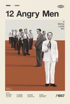 an advertisement for the movie 12 angry men