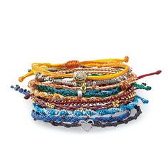 Handmade by women in Guatemala, each bohemian-inspired bracelet offers a subtle nod to our planets. Gifts Bracelets, Popular Bracelets, Black Gold Jewelry, Unique Jewelry Gifts, Michael Kors Jewelry, Classic Bracelets, India Jewelry, Jewelry Christmas, Ruby Jewelry