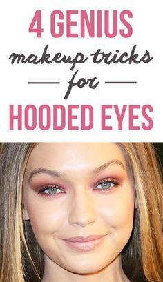 Hooded Makeup, Makeup For Hooded Eyelids, Hooded Eyes Makeup, Eye Makeup Ideas, Party Tips