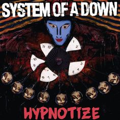 the cover art for system of a down's album, hypnotize