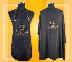 ✂ Salon Apron and Gowns ✂ This ad includes 1 apron and 1 Gowns ✂You can personalize them with your logo or text, please write what you need in the personalization box and send a message when necessary. I will get back to you as soon as possible. ✂ THE WHOLE SALON WILL LOVE IT Buy this personalized apron in bulk for your whole salon or purchase one to gift to your stylist or someone special you know graduating cosmetology school. Great for men or women. ✂ ADD BLING TO YOUR SALON This bib apron sp Barber Apron Men, Salon Aprons Hair Stylists, Salon Apron, Hairstylist Apron, Salon Aprons, Stylists Aprons, Best Uniforms, Custom Scrubs, Personalized Apron