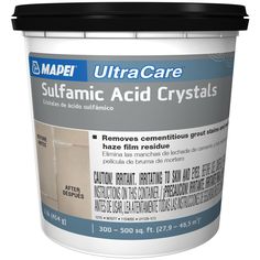 a can of ultra care sulfamic acid crystals