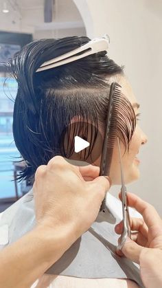 Shortcut Hairstyle, Pixie Haircut Fine Hair, Wolfcut Hair Long, Brown Hair Inspo, Fall Hair Cuts, Beautiful Braided Hair, Fall Hair Color For Brunettes, Hairdos For Short Hair, Curly Hair Women