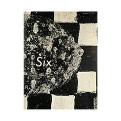 the cover of six, with black and white squares