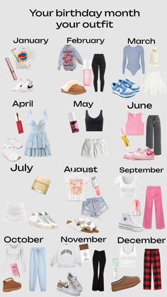 Mine is December! @Noa_A_137 #birthday #fit #remix #preppy #follow Birthday Fit