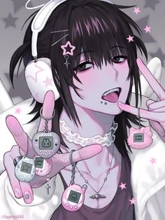 Yami Kawaii Art, L Icon, Kawaii Boy, Goth Boy, L Lawliet, Boy Drawing, Yami Kawaii