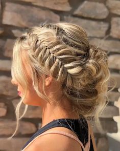 19 Gorgeous Braided Updo Hairstyles You Must Try Prom Hair For Long Hair, Hair For Long Hair, Famous Hairdressers, Gents Hair Style, Prom Hairstyles For Short Hair, Hair Styles 2017