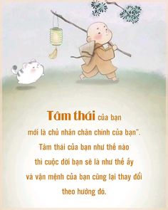 an image of a cartoon character holding a stick with the caption'tam thuoi chua ban '