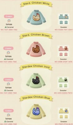 an info sheet showing the different types of clothing for babies and toddlers in japan