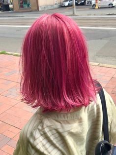 Tecna Aesthetic, Arcane Aesthetic, Bright Pink Hair, Vegan Hair, Pretty Hair Color, Dye My Hair, Hair Dye Colors, Hair Inspiration Color