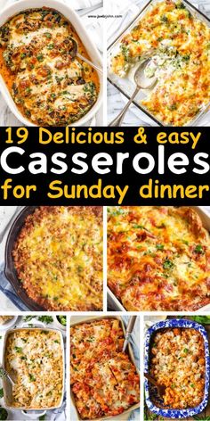 9 delicious casseroles for sunday dinner