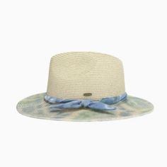 Stand Out From The Crowd With Our Tie Dye Brim C.C Panama Sun Hat! Embrace Your Wild Side With The Unique Tiedye Pattern And Make A Statement At The Lake, Pool, Or Beach. Protect Yourself From The Sun While Looking Stylish And Adventurous. Don't Settle For A Plain Hat - Take A Risk And Elevate Your Look With Our Tie Dye Brim C.C Panama Sun Hat! Tie Dye Brim C.C Panama Sun Hat Uva/Uvb Spf 50 Protection Made In China Weight: 6.2 Oz (175.77 G) Casual Multicolor Panama Hat In Fedora Style, Casual Multicolor Fedora Panama Hat, Casual Multicolor Panama Fedora Hat, Casual Multicolor Summer Fedora, Blue Casual Panama Hat For The Beach, Blue Summer Sun Hat For Day Out, Casual Blue Panama Hat For The Beach, Casual Blue Panama Hat For Beach, Casual Blue Fedora With Flat Brim