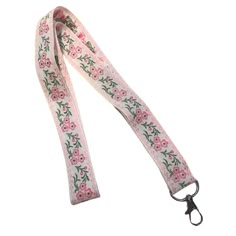 Get your coquette on! Made with high-quality ribbon, this lanyard will elevate any keychain to the next level. So pretty! Pink Lanyard, My Essentials, Cute Lanyards, Lily Calloway, Bag Items, Phone Charms, Phone Charm, Badge Holders Lanyard, Badge Holders