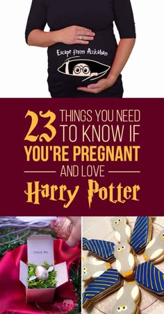 the cover of harry potter's 25 things you need to know if you're pregnant