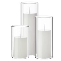 PRICES MAY VARY. Romantic Decoration Set: you will get 3 pieces of candle vases and 3 pieces of candles, easy for you to use in daily life or other important occasions that need some romantic atmosphere Designed In Picturesque Disorder: the cylinder candle holders and plain pillar candles come in different size, the candle holders are about 2.6 inches/ 6.5 cm in diameter, and has 3 sizes in height, such as 4.7 inches/ 12 cm, 5.9 inches/ 15 cm, and 7.9 inches/ 20 cm, the pillar candles are about Candles Wedding Centerpieces, Vases Clear, Pillar Vases, Pillar Candles Wedding, Cylinder Candle Holders, Tall Pillar Candles, Cylinder Candle, Cylinder Candles, Candles Wedding