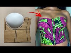 CORSET WITH BRA CUPS (cutting and sewing) / Easy tutorial for beginners - YouTube Sew Corset, Corset Pattern Drafting, Simple Corset, How To Make A Corset, Corset Sewing, Pattern Drafting Tutorials, Bra Sewing Pattern, Sewing Easy