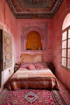 Whimsigothic Interior, Andalusian Houses, Arabian Bedroom, Moroccan Bedroom Ideas, Moroccan Room, Different Interior Design Styles, Moroccan Bedroom, Moroccan Interiors, Dream Room Inspiration