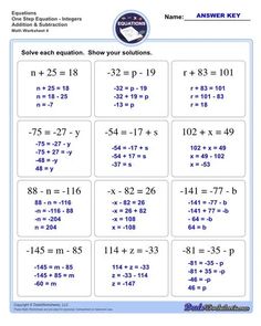 the worksheet for adding and subming numbers to solve each number in one place