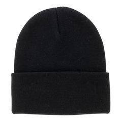 This unisex knit beanie is made of 100% soft acrylic yarn that adjusts to fit any head comfortably. This knit beanie is constructed with crown seams for a great fit that will hold up wear after wear.. Simple, easy and functional - this is a staple everyone needs in their closet for those cold, harsh winter days.. Infinity Brands Men's Black Acrylic Knit hat Adult | MK14-033CRA Harsh Winter, Black Acrylic, Black Acrylics, Winter Days, Winter Day, Knit Hat, Knit Beanie, Acrylic Yarn, Knitted Hats