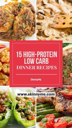 high protein low carb dinner recipes