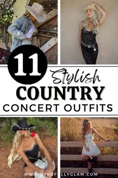 11 Stylish Country Concert Outfits & Cowgirl Outfits You Need Storm Halloween Costume, Storm Halloween, Western Cowgirl Outfits, Red Cowboy Hat, Country Concert Outfit Ideas, Western Bling, Black Cowboy Hat, Country Music Concerts