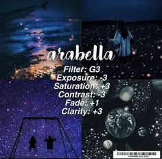 an advertisement for a film called arabella