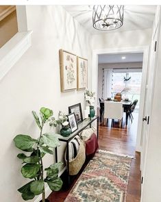 the hallway is clean and ready for guests to use it as an entryway area