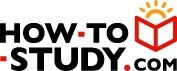 the logo for how to study com