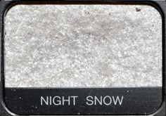 Night Snow Eyeshadow - NARS Adelina Amouteru, Olivier Mira Armstrong, Great Comet Of 1812, The Great Comet, Modern Disney