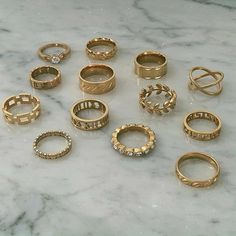 Fancy Jewellery, Fancy Jewelry, Pretty Rings, Hand Jewelry