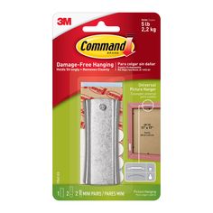 3m command free hanging paper with adhesivee