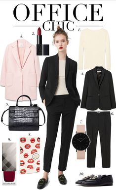 Look Du Jour Outfits, Capsule Wardrobe Work, Parisian Chic Style, Everyday Casual Outfits, Winter Mode, Black Suit, Casual Work Outfits, Suit Separates