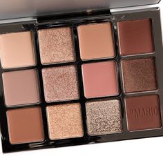 What It Is: A Multi-Finish Eyeshadow Palette With 12 Signature Shades In Sueded Matte, Natural Metallic, And Glossy Shimmer Finishes. What Else You Need To Know: It's Back. Mario's Dream Palette In His 12 Signature Shades Create Effortless, Ethereal Eye Looks. Featuring Three Unique Finishes-Sueded Mattes, Natural Metallics, And A First-Ever Glossy Shimmer-This Limited-Edition Palette Is Mario's Artistic Vision Come To Life. Sueded Mattes Offer Enhanced Grip For Rich Color, Natural Metallics Fea Makeup By Mario Ethereal Eyes, Mario Ethereal Eyes, Makeup By Mario Ethereal, Makeup By Mario, Cute Eyeshadow Looks, Eyeshadow For Blue Eyes, Pewter Metal, Glitter Eyeshadow, Eyeshadow Looks