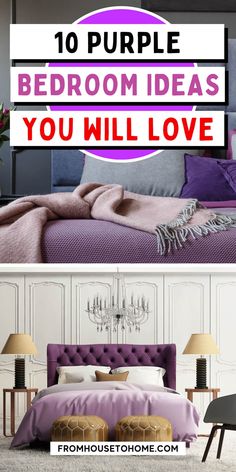 the top 10 purple bedroom ideas you will love