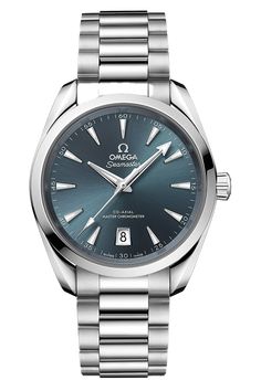 Omega Seamaster Aqua Terra 150M Co-Axial Master Chronometer 38 MM (22010382003003) Omega Seamaster Aqua Terra, Watch Ideas, Sky Dweller, Watch Winders, Seamaster Aqua Terra, Aqua Terra, New Rolex, Sea Dweller, Ulysse Nardin