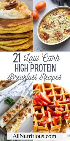 low carb high protein breakfast recipes