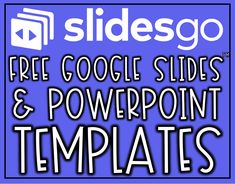 slidesgo logo with the words free google slides and powerpoint templates