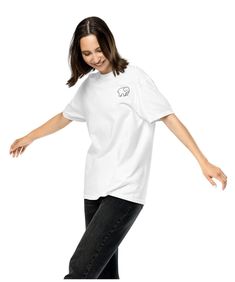 in stock White Breathable Sporty T-shirt, Sporty White Breathable T-shirt, White Sporty Organic Cotton T-shirt, Ivory Ella, Cotton Yoga T-shirt With Short Sleeves, Buy Online, T Shirt