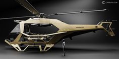 the helicopter is designed to look like it could fly