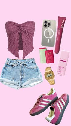 #pinkoutfitinspo #outfit #outerbanks Pouge Life Outfit, Obx Shifting, Shifting Outfits, Banks, Pink