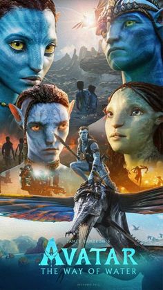 avatar the way of water movie poster